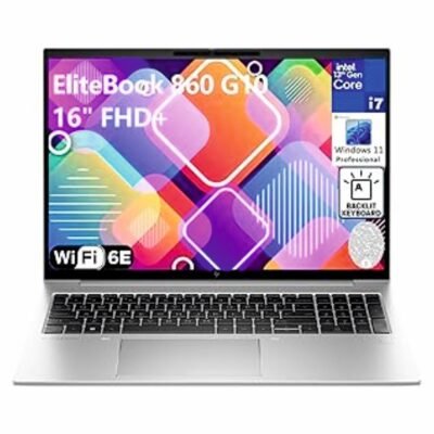 HP EliteBook 860 G10 Business Laptop – 16″ FHD+ Display, 13th Gen Intel Core i7, 64GB DDR5 RAM, 4TB PCIe SSD, Windows 11 Pro